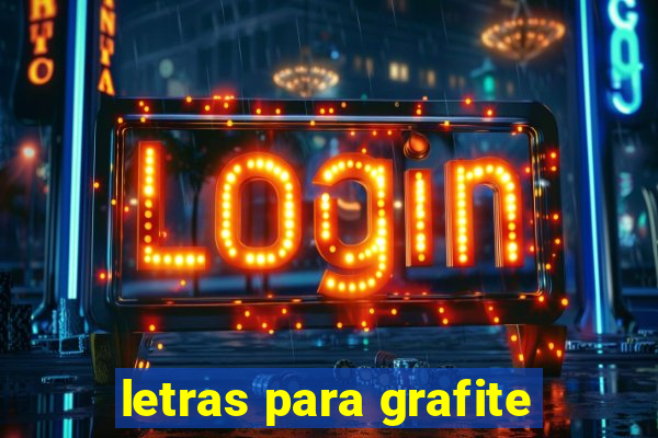 letras para grafite